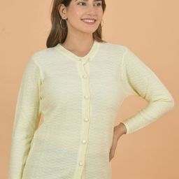 BAISA Women Geometric Printed Self Design Woollen  Sweaters-21