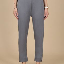 indian flower Women Original Easy Wash Trousers-image-45