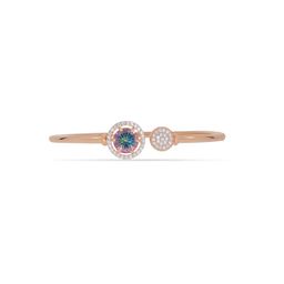BHIMA 18K BIS Hallmark 750 Purity Rose Gold Designer Stone Bracelet Bangle-18