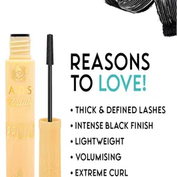 A.D.S Smudge Proof Defining Mascara - 8ml - Black image 4