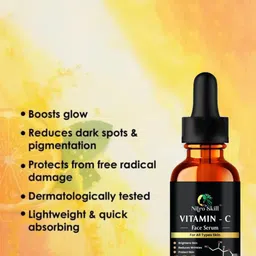 NITRO SKILL Vitamin C Face Serum For Dark Sports - 15 ml image 4