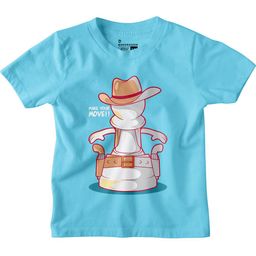 BonOrganik Boys Printed High Neck Applique T-shirt-picture-4