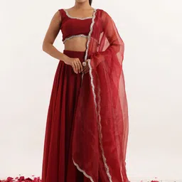 DEASHA INDIA Ready to Wear Lehenga & Blouse With Dupatta-picture-19