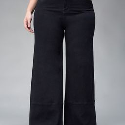 Miss Chase A+ Women Wide Leg High-Rise Jeans-picture-4
