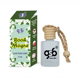 GSB TransparentRooh Mogra Hanging Car Air Freshener - 10 ml-1