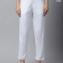 Valles365 by S.C. Pack Of 2 Mid Rise Slim Fit Regular Trousers-picture-23