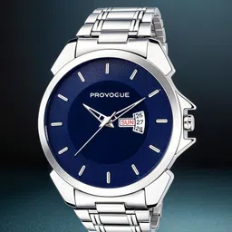 Provogue Men Brass Printed Dial & Stainless Steel Wrap Around Straps Analogue Watch-12