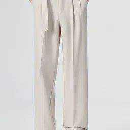 StyleCast x Revolte Men Mid-Rise Regular Easy Wash Trousers-image-83