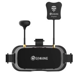 Eachine EV800DM FPV Goggles With DVR 5.8G 40CH Diversity Varifocal FPV Goggles 3 Inch 900 x 600 Build in Antenna 3.7V 2000mAh Battery for Analog FPV Camera and Transmitter FPV Drone RC Car - RS7255Eachine EV800DM FPV Goggles With DVR 5.8G 40CH Diversity Varifocal FPV Goggles 3 Inch 900 x 600 Build in Antenna 3.7V 2000mAh Battery for Analog FPV Camera and Transmitter FPV Drone RC Car - RS7255 image 2