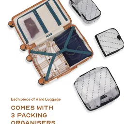 Assembly Iris Set Of 2 Textured Hard-Sided Trolley Bag image 4