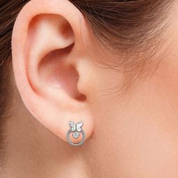 EmoriRadiant Butterfly Lab Grown Diamond Earrings-image-48