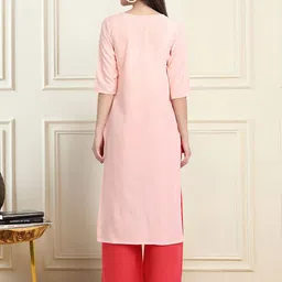 Anouk Rustic Selection Of 4 Ethnic Motifs Printed Round Neck Kurtas With Trousers image 4