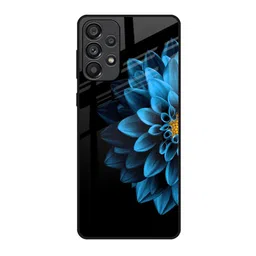 QRIOH Floral Printed Samsung Galaxy A73 5G Back Case Mobile Accessories-image-82