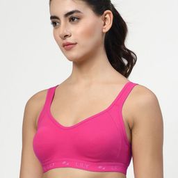LILY Pack Of 3 Full Coverage Workout Bra Strops555 image 4