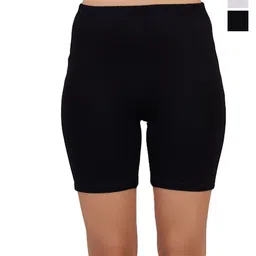 SELFCARE Women Solid Training or Gym Sports Shorts-image-15