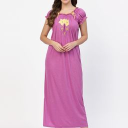 CHUI MUI Printed Maxi Nightdress-picture-25