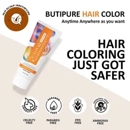 Butipure Hair Color - 60 g - Groovy Orange image 3