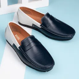 HERE&NOW Men Slip-On Round Toe Loafers-picture-13