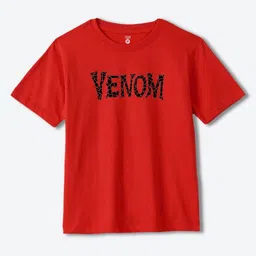 YK Marvel Boys Spider-Man Printed Pure Cotton Oversized T-shirt-image-84