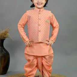 BT DEZINES Boys Regular Kurta with Dhoti Pants-picture-23