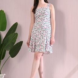 ZEUGEN Floral Print Fit & Flare Dress-image-24