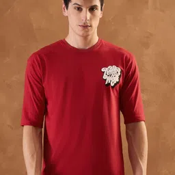 KAY DEE Graphic Printed Cotton T-shirt-image-94