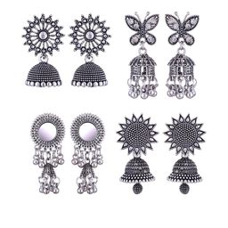 Sangria Alloy Silver-Plated Earrings-image-7