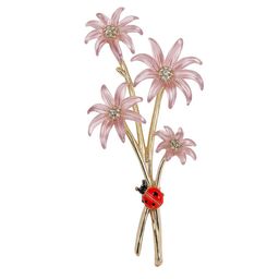 Leonardi Mens Daisy Cluster Statement Brooch-image-55