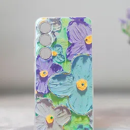 PEEPERLY Floral Printed Samsung Galaxy S23 Back Case Mobile Accessories-20