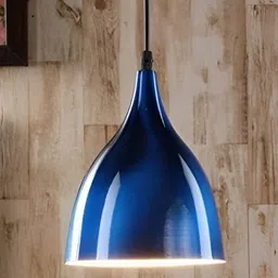 KINIS Modern and Unique Blue & Black Aluminium Ceiling Lamp-picture-21