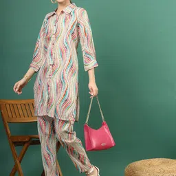Sangria Printed Straight Kurta Set-picture-41