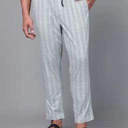 DON VINO Men Checked Cotton Lounge Pants-picture-46