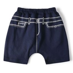 LULU & SKY Girls High-Rise Denim Shorts-image-63