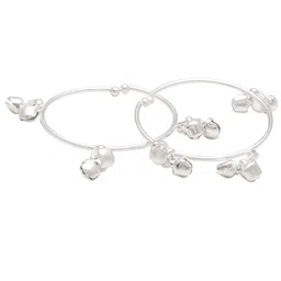 MEMOIR Unisex Kids 2 Brass Antique Silver-Plated Charm Bracelet-image-69