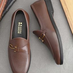 HERE&NOW Men Buckle Formal Loafers-picture-18