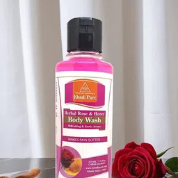 Khadi Pure Herbal Rose & Honey Body Wash - 210 ml-picture-31