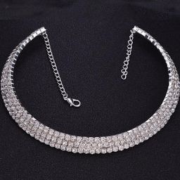 Shayna Silver-Plated Alloy Necklace-image-53