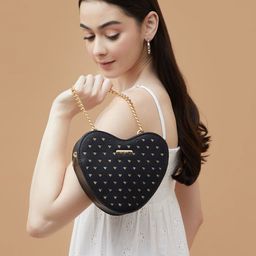 Ginger by Lifestyle PU Swagger Sling Bag with Tasselled-46