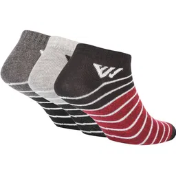 Winget Men Pack Of 3 Patterned Cotton Ankle Length Socks-picture-1