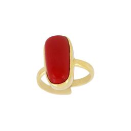 GenZcomplex Gold-Plated Copper Finger Ring-23