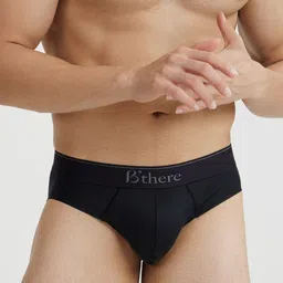 B'there Men Mid-Rise Basic Briefs U004_JET_BLACK-picture-20