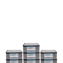 AMAK INC Black Fabric Multi-Utility Wardrobe Organisers-picture-7