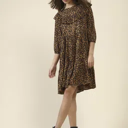 StyleCast X SERA Animal Print A-Line Dress-image-19