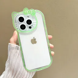 CASE CREATION Women Neon Radium Night Glow iPhone 13 Pro Back Case Mobile Accessories-13