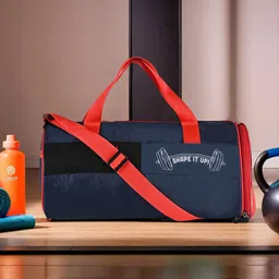 Kuber Industries Set Of 2 Medium Foldable Sports Duffel Bags-image-1