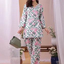HRITIKA Printed Tunic With Trouser Co-Ords-picture-14