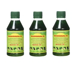 Mahabhringaraj Set Of 3 Hair Oil For Dandruff - 200 ml Each-18