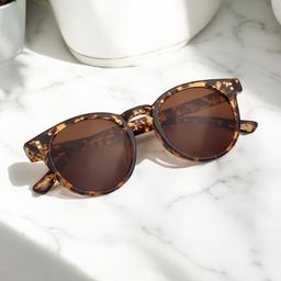 Ted Smith Unisex Round Sunglasses with Polarised and UV Protected Lens-37