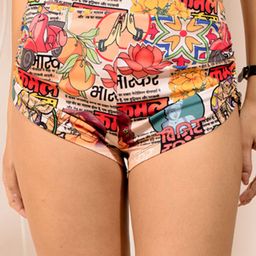 TANDUL Women Floral Printed Hot Pants Shorts-image-94