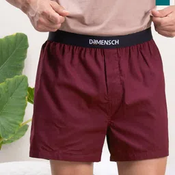 DAMENSCH Pack Of 2 Pure Cotton Mid Rise Ultra-Light Boxers BS1002-MX2254-image-37